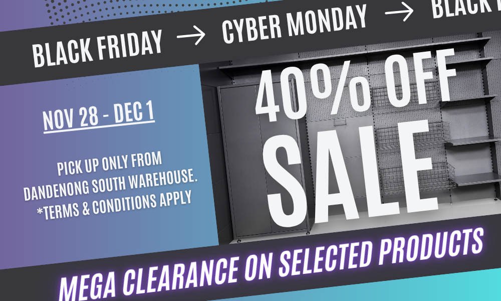 Black Friday → Cyber Monday Sale