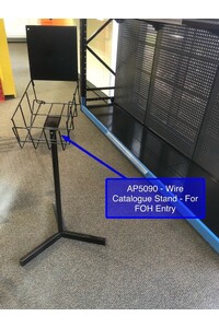 Wire Catalogue Stand - For FOH Entry