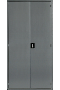 Double Door Cabinet: 900 MM (W) x 1850 MM (H) x 450 MM (D) (with feet and back brackets)