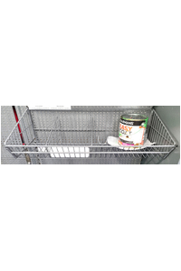 Wire Basket 900 MM (W) - w/. 2 x Dividers per Basket