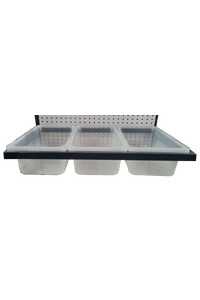 Tub Shroud 900 MM (W) - to suit Frosted Tubs (3 x per Bracket)