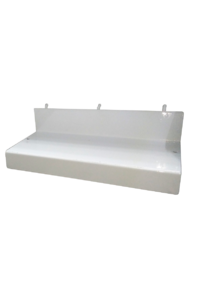 Hang Sell Lip Shelf : 250 MM (W) x 120 MM (D) 