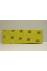 Perforated Panel: 900 MM (W) x 300 MM (H) : Mid Panel/Gondola End -YELLOW