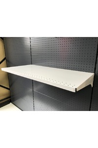 Shelf : 900 MM (W) x 450 MM (D) - with Double Stiffener -WHITE