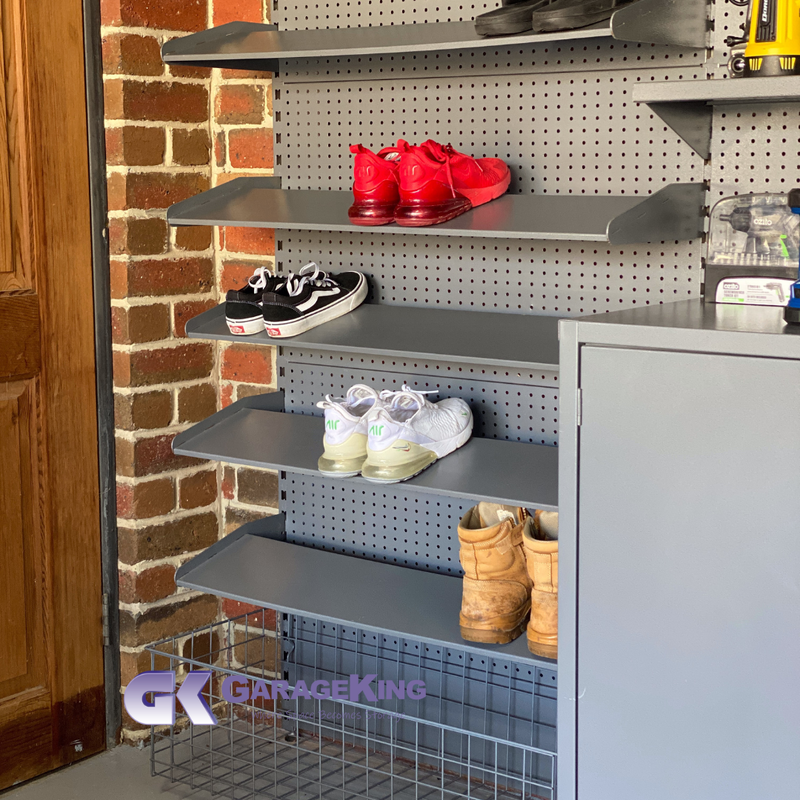 Case Studies Garage Storage Shoe Racks - Shoe Storage to